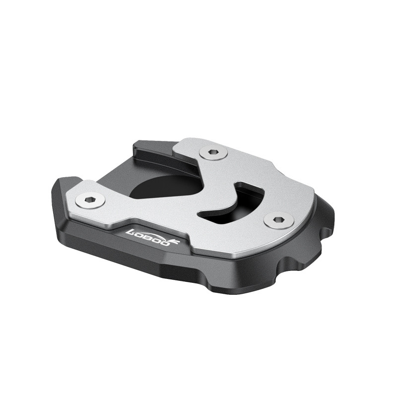 LOBOO Nakładka na stopkę boczną, aluminiowa do SUZUKI V-Strom 1050/XT, V-Strom 1000/XT, SUZUKI GSX-S 1000F, SUZUKI GSX-S 750, SU