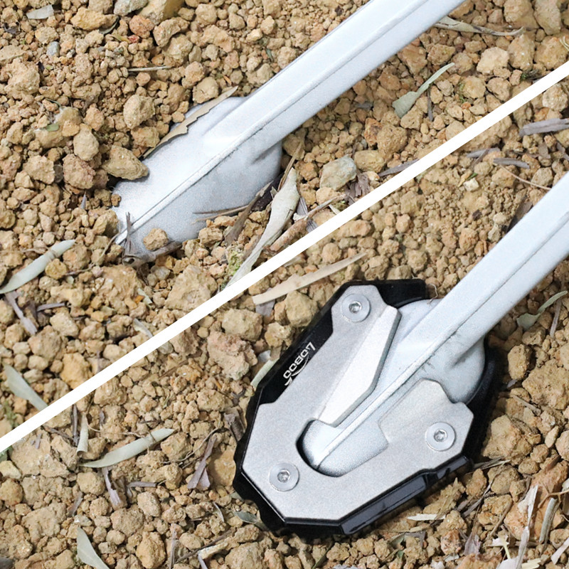 LOBOO Nakładka na stopkę boczną, aluminiowa do TRIUMPH Tiger 900RALLY PRO (2021-)