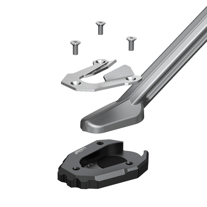 LOBOO Nakładka na stopkę boczną, aluminiowa do TRIUMPH Tiger 900RALLY PRO (2021-)
