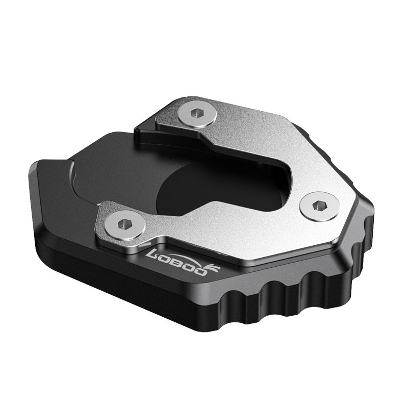 loboo-nakladka-na-stopke-boczna-do-yamaha-xmax-3002023- LOBOO Nakładka na stopkę boczną, aluminiowa do YAMAHA XMAX 300 (2023-)