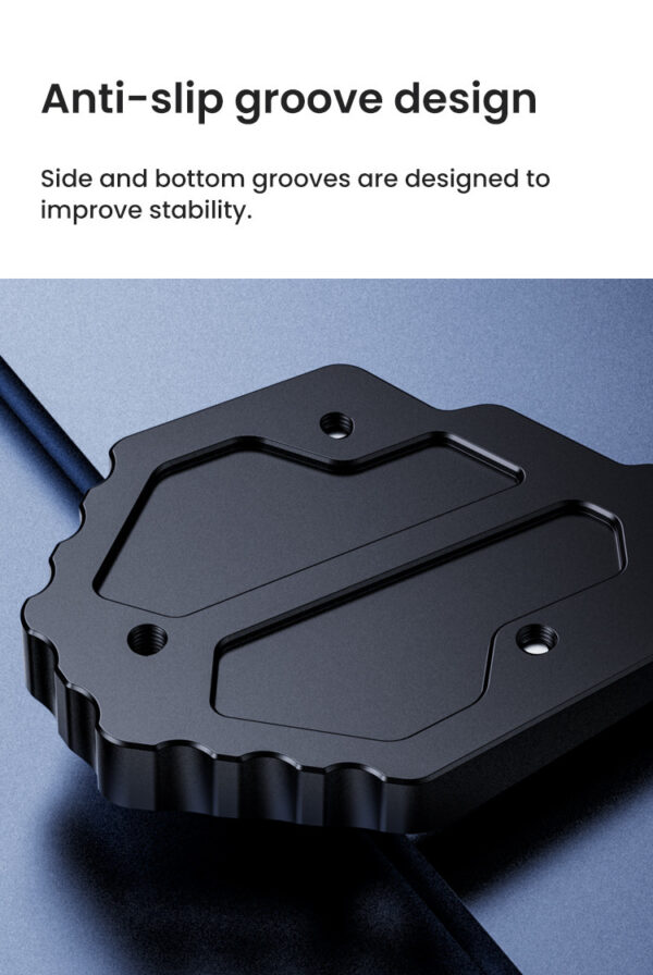 LOBOO Nakładka na stopkę boczną, aluminiowa do YAMAHA XMAX 300 (2023-)