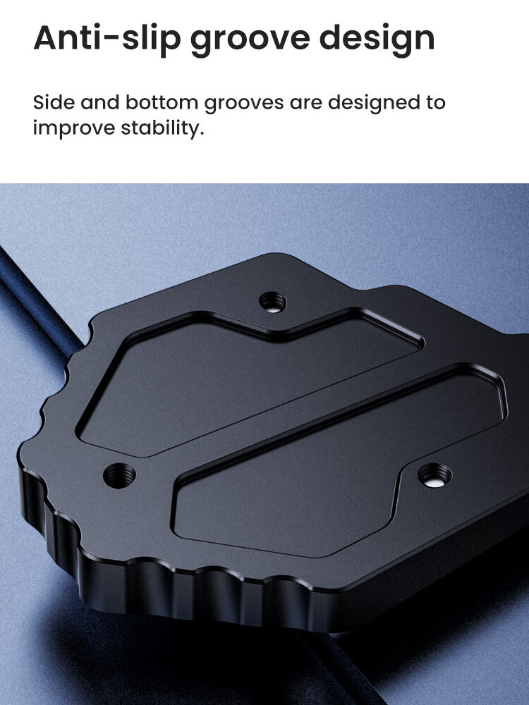 LOBOO Nakładka na stopkę boczną, aluminiowa do YAMAHA XMAX 300 (2023-)