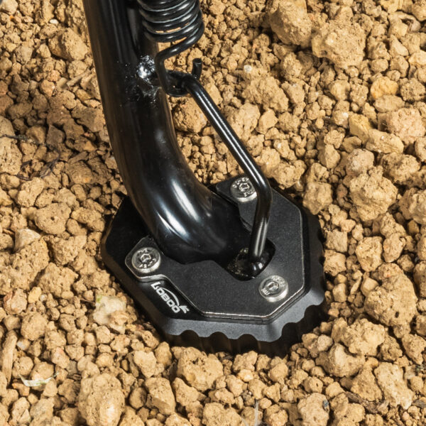 LOBOO Nakładka na stopkę boczną, aluminiowa do YAMAHA XMAX 300 (2023-)