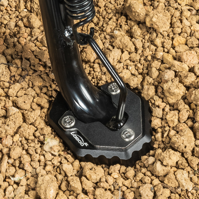 LOBOO Nakładka na stopkę boczną, aluminiowa do YAMAHA XMAX 300 (2023-)