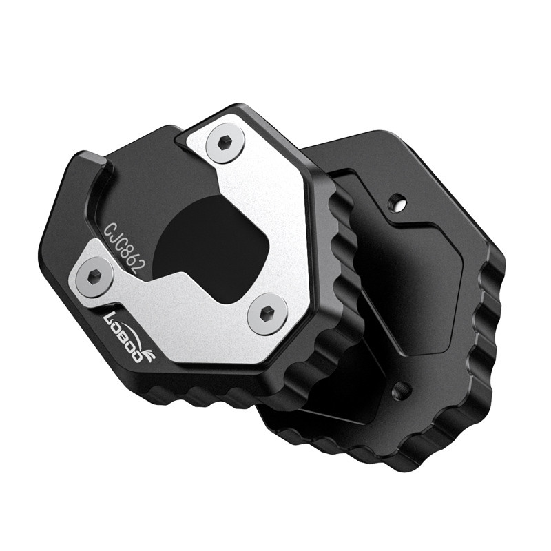 LOBOO Nakładka na stopkę boczną, aluminiowa do YAMAHA XMAX 300 (2023-)