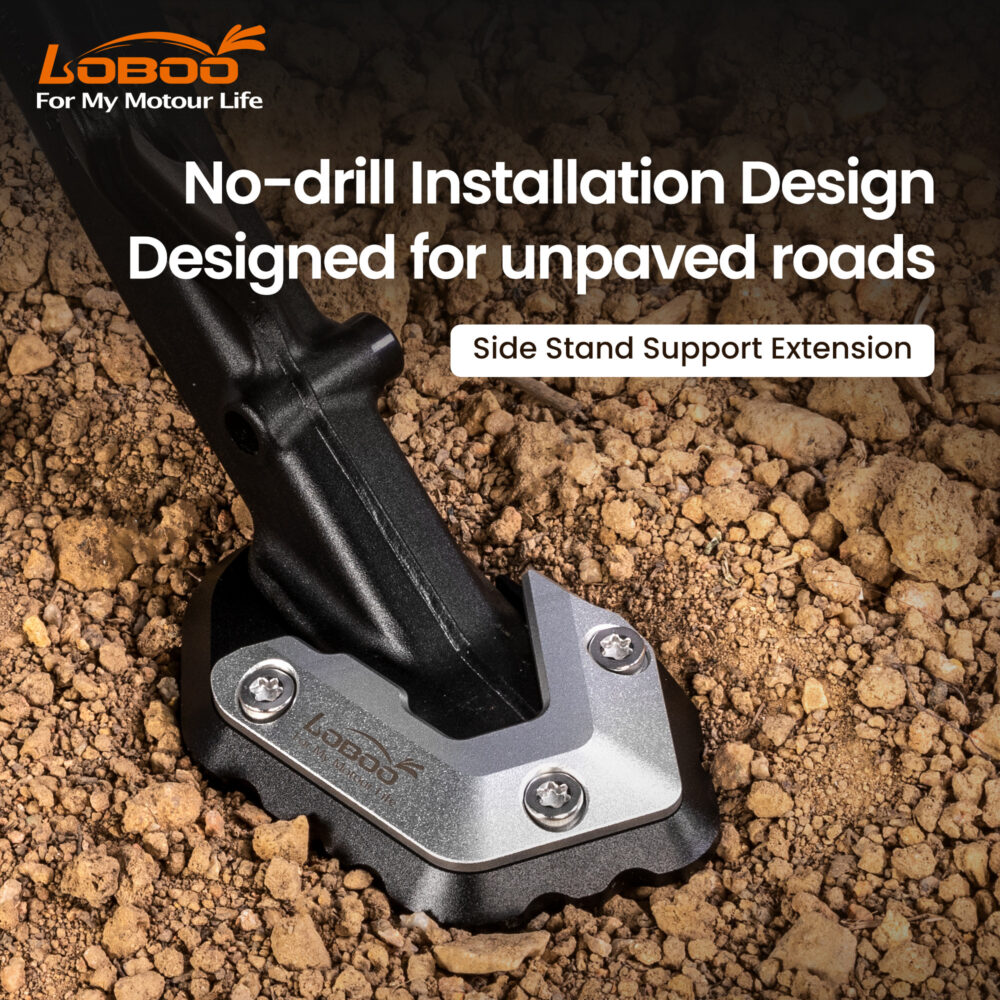 LOBOO Nakładka poszerzajaca na stopkę boczną do BMW R1300GS ADVENTURE (2024-)