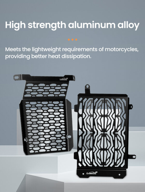 LOBOO Osłona błotna silnika do KTM 1290 Super Adventure S/R (2022-), czarna