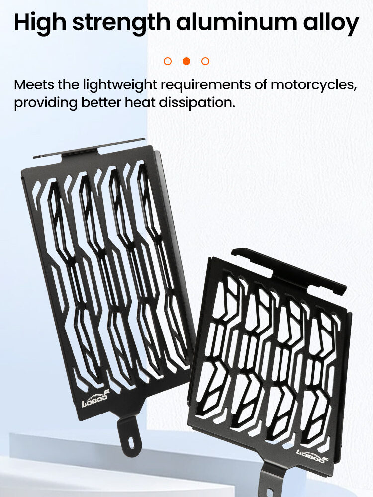 LOBOO Osłona chłodnicy aluminiowa do BMW R1250GS (2019-), BMW R1250GS ADV (2019-)
