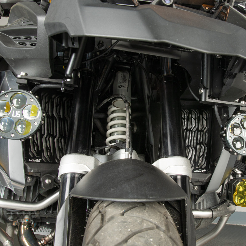 LOBOO Osłona chłodnicy aluminiowa do BMW R1250GS (2019-), BMW R1250GS ADV (2019-)
