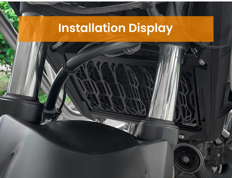 LOBOO Osłona chłodnicy aluminiowa do CB500X (2019 - 2021)/CB400X