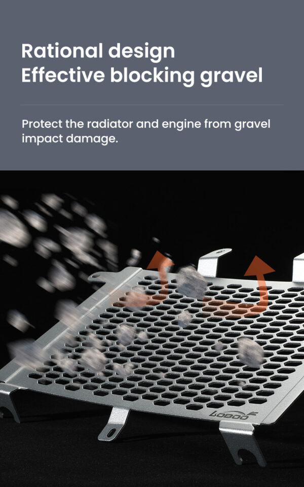 LOBOO Osłona chłodnicy aluminiowa do HARLEY-DAVIDSON PAN AMERICA 1250 (2021-)