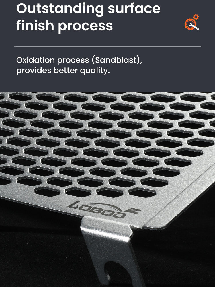 LOBOO Osłona chłodnicy aluminiowa do HARLEY-DAVIDSON PAN AMERICA 1250 (2021-)