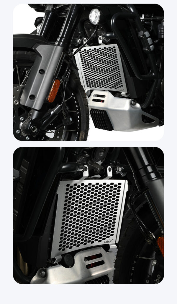 LOBOO Osłona chłodnicy aluminiowa do HARLEY-DAVIDSON PAN AMERICA 1250 (2021-)
