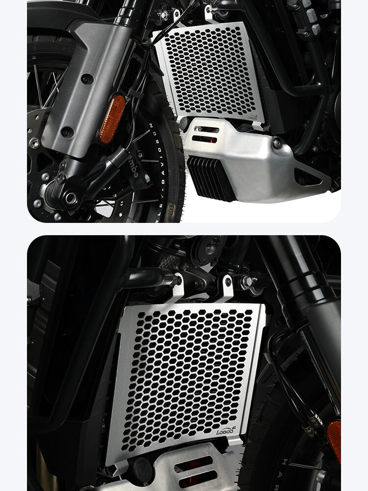 LOBOO Osłona chłodnicy aluminiowa do HARLEY-DAVIDSON PAN AMERICA 1250 (2021-)