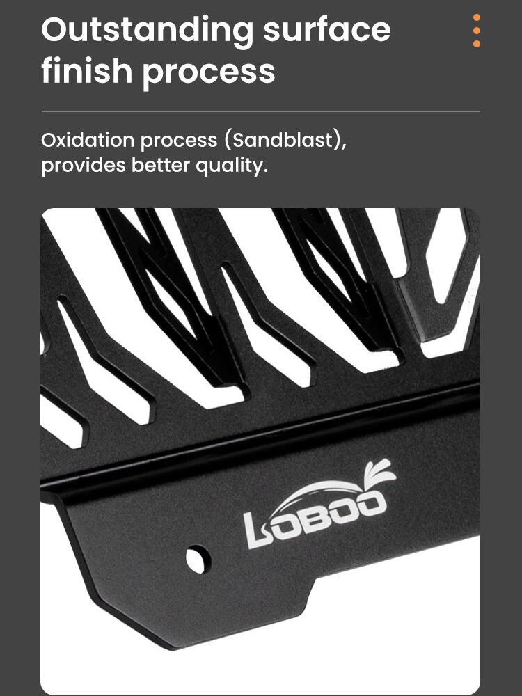 LOBOO Osłona chłodnicy aluminiowa do KTM 1290 Super Adventure S/R (2022-)