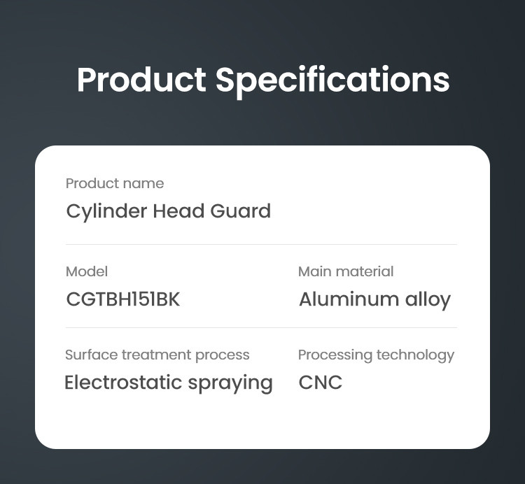 LOBOO Osłona cylindra do BMW R1300GS (2023-), BMW R1300 GS ADVENTURE (2024-)