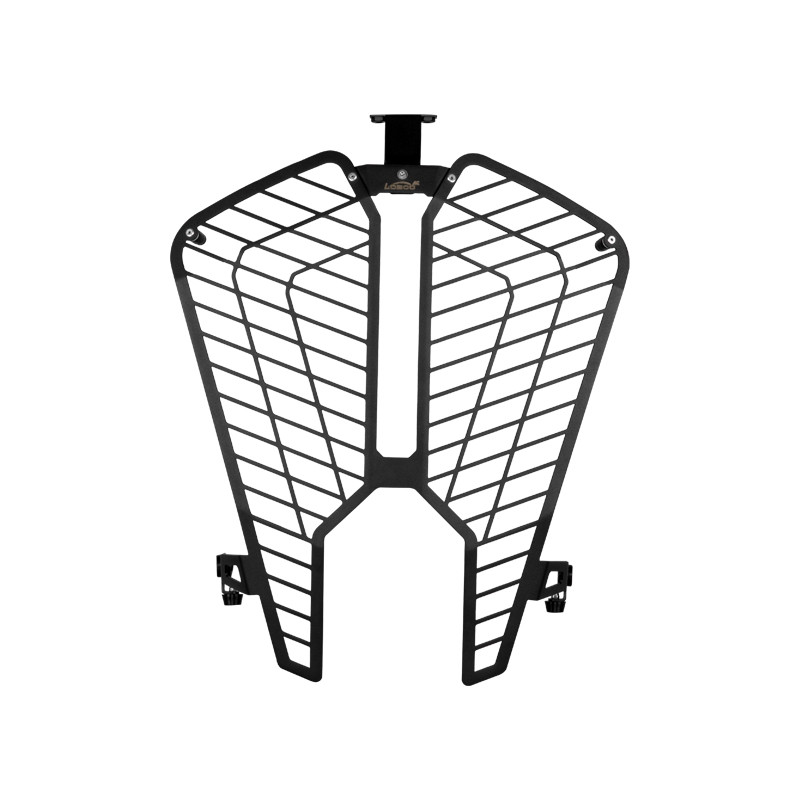 LOBOO Osłona przedniego oświetlenia do KTM 1290 Super Adventure S/R (2022-), stal nierdzewna, czarna