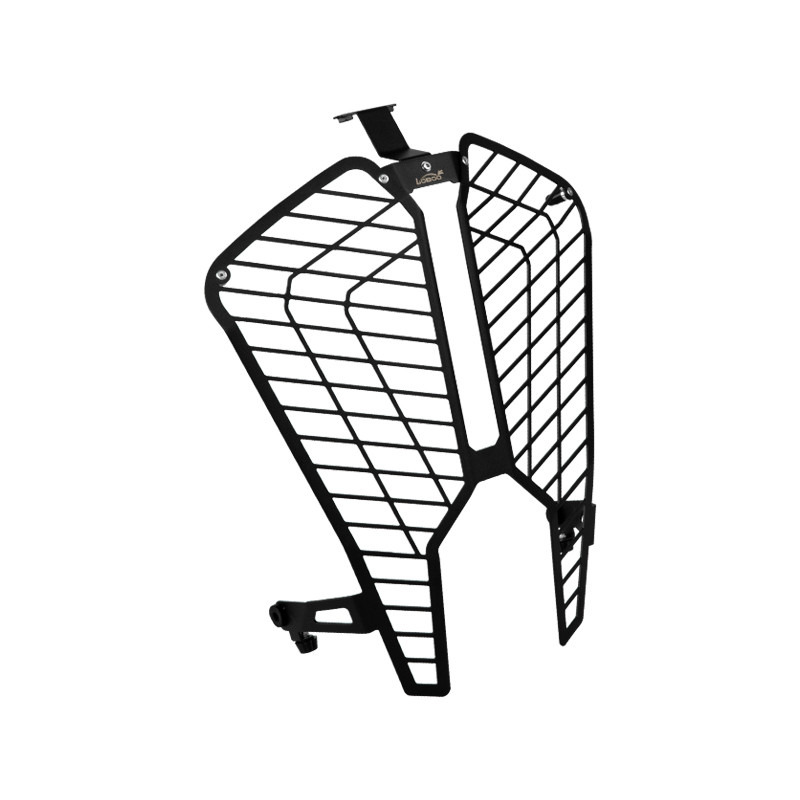 LOBOO Osłona przedniego oświetlenia do KTM 1290 Super Adventure S/R (2022-), stal nierdzewna, czarna