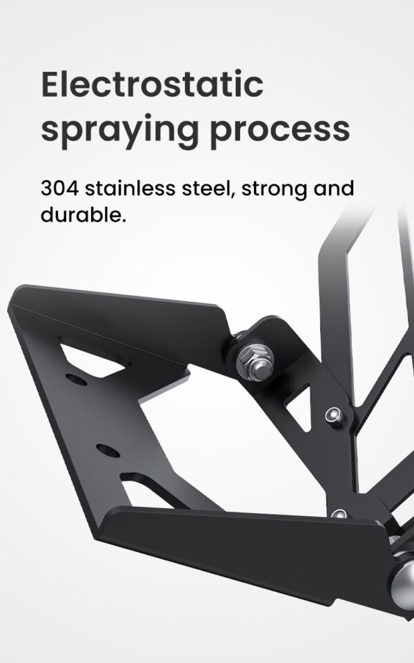 LOBOO Osłona przedniego oświetlenia do KTM 390ADV/790ADV, stal nierdzewna, czarna