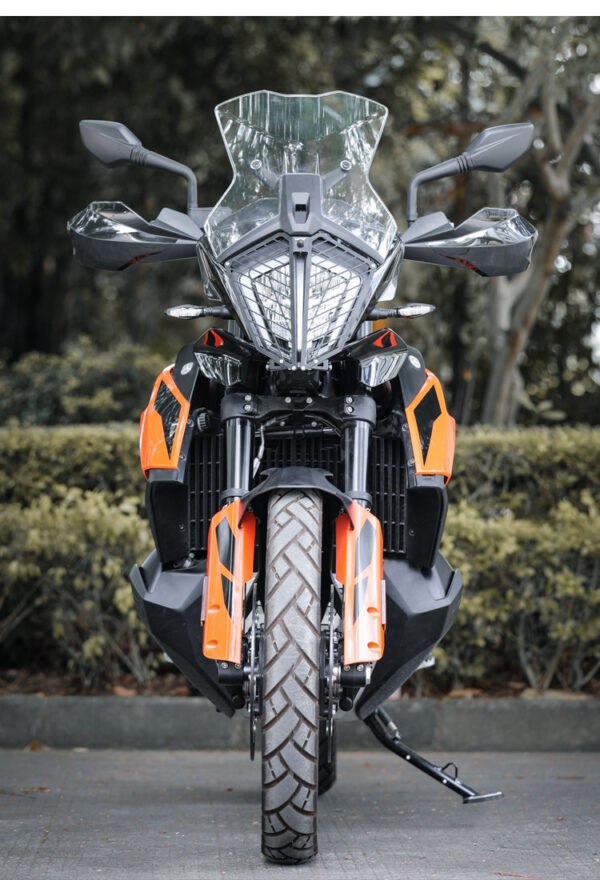 loboo-oslona-przedniego-oswietlenia-cddhw221 LOBOO Osłona przedniego oświetlenia do KTM 390ADV/790ADV, stal nierdzewna, czarna