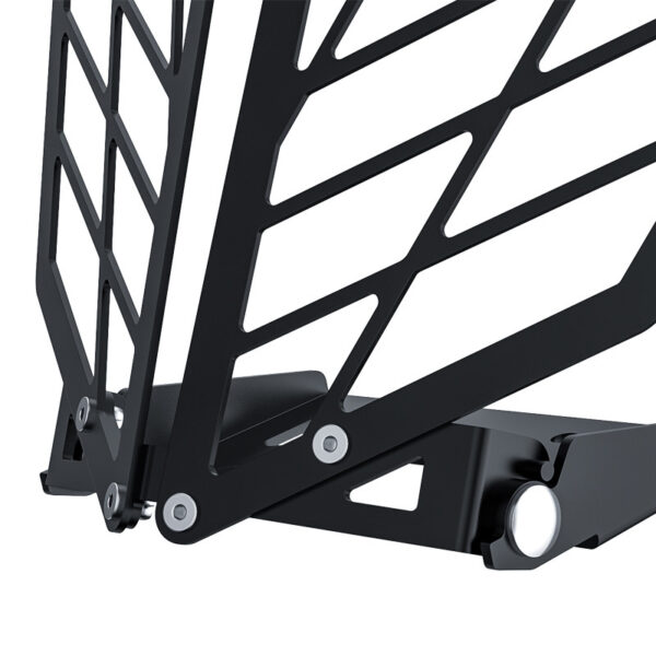 LOBOO Osłona przedniego oświetlenia do KTM 390ADV/790ADV, stal nierdzewna, czarna