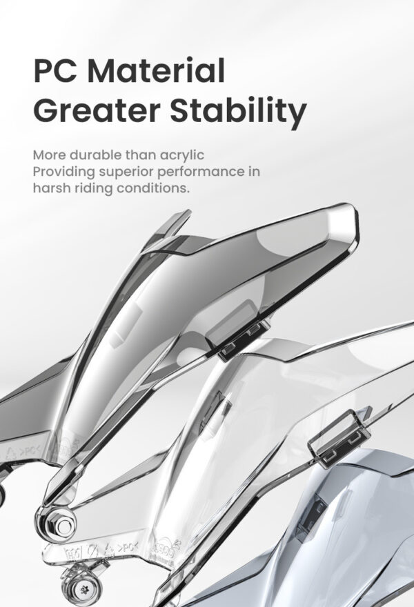 LOBOO Osłona przedniego reflektora do BMW R1300GS (2023-), przezroczysta