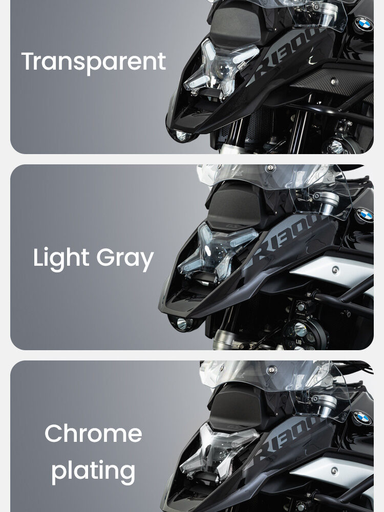 LOBOO Osłona przedniego reflektora do BMW R1300GS (2023-), przezroczysta