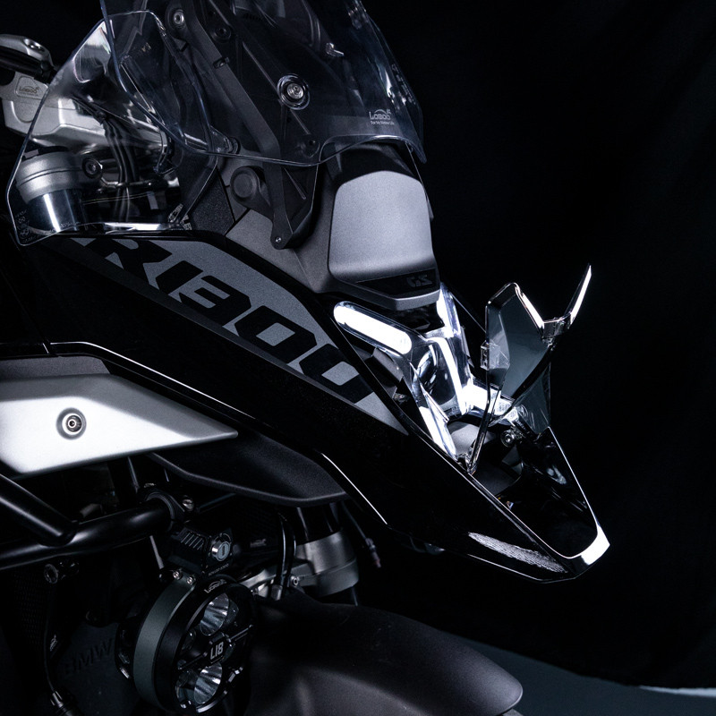 loboo-oslona-przedniego-reflektora-do-bmw-r1300gs-2024- LOBOO Osłona przedniego reflektora do BMW R1300GS (2023-), przyciemniana