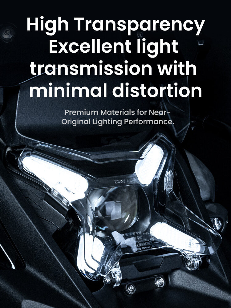 LOBOO Osłona przedniego reflektora do BMW R1300GS ADVENTURE (2024-), chrom