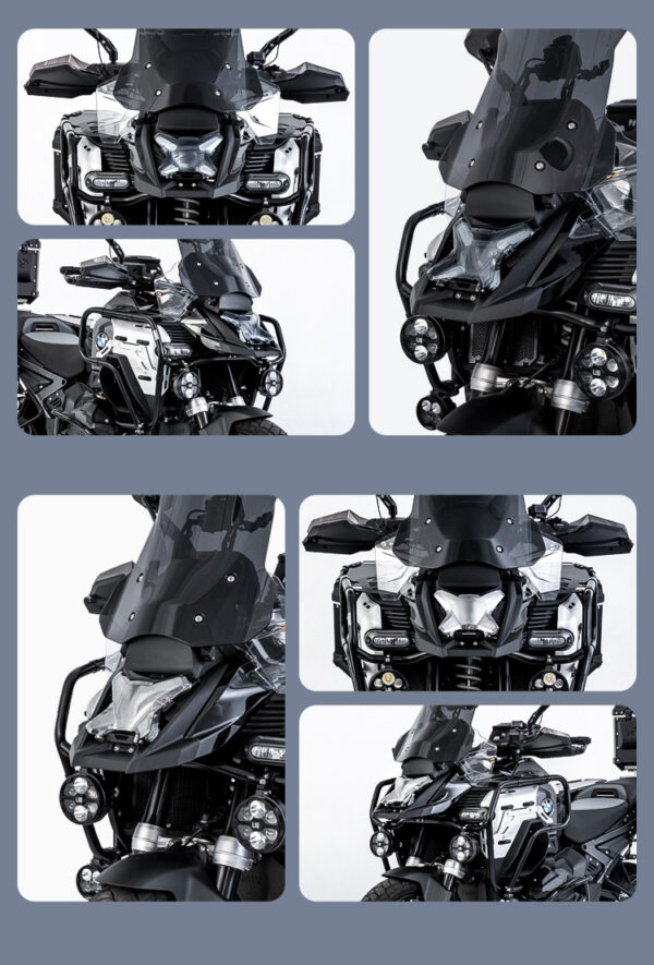 LOBOO Osłona przedniego reflektora do BMW R1300GS ADVENTURE (2024-), przyciemniana