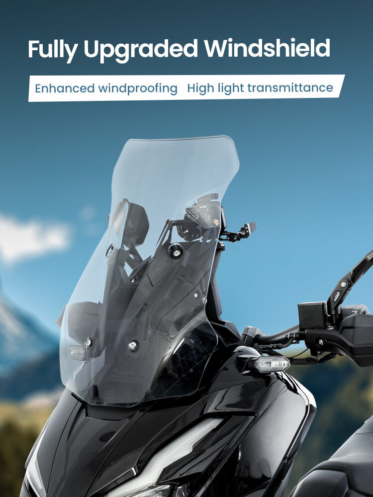 LOBOO Osłona reflektora przezroczysta do HONDA ADV350(2025-), belka 12mm