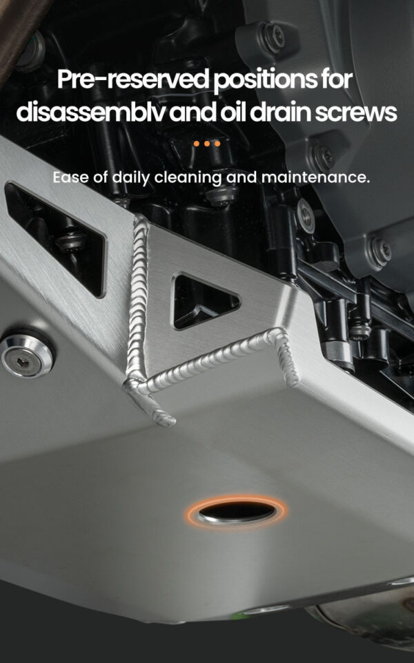 LOBOO Osłona silnika do BMW F850GS (2021-), BMW F850GS Adventure (2021-), BMW F750GS/850GS/ADV czarna