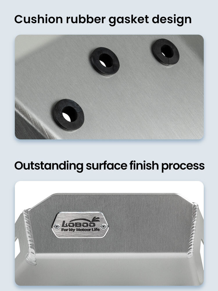 LOBOO Osłona silnika do BMW F850GS (2021-), BMW F850GS Adventure (2021-), BMW F750GS/850GS/ADV czarna