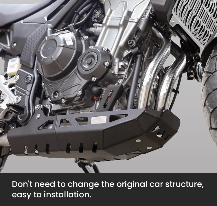 loboo-oslona-silnika-do-honda-cb500x-2019-honda-cb400x-2021-honda-nx400-2024-chb292bk LOBOO Osłona silnika do HONDA CB500X (2019-), HONDA CB400X (2021-), HONDA NX400 (2024-) czarna
