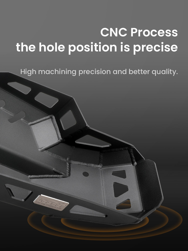 LOBOO Osłona silnika do HONDA CB500X (2019-), HONDA CB400X (2021-), HONDA NX400 (2024-) czarna