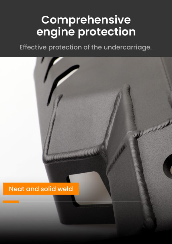 LOBOO Osłona silnika do HONDA CB500X (2019-), HONDA CB400X (2021-), HONDA NX400 (2024-) czarna