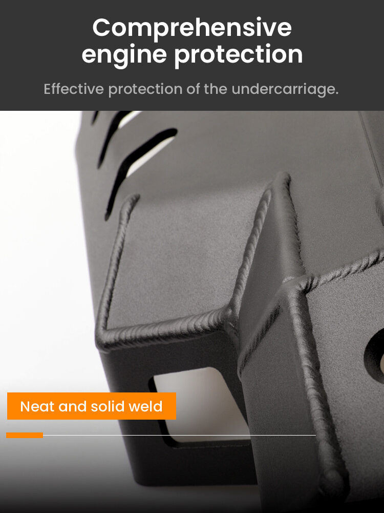 LOBOO Osłona silnika do HONDA CB500X (2019-), HONDA CB400X (2021-), HONDA NX400 (2024-) czarna