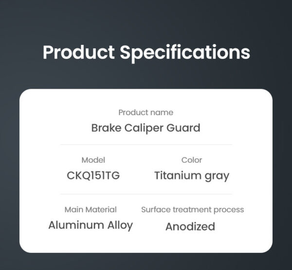 LOBOO Osłona zacisku hamulcowego BMW R1300GS (2023-), BMW R1300 GS, ADVENTURE (2024-)