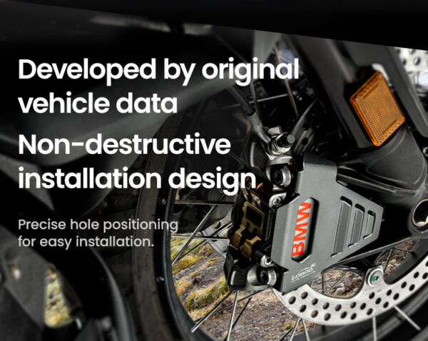 LOBOO Osłona zacisku hamulcowego BMW R1300GS (2023-), BMW R1300 GS, ADVENTURE (2024-)