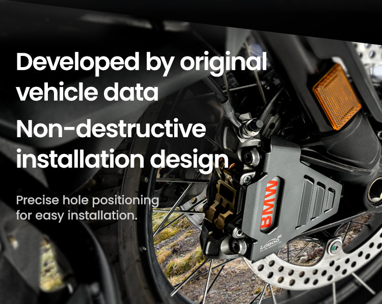 LOBOO Osłona zacisku hamulcowego BMW R1300GS (2023-), BMW R1300 GS, ADVENTURE (2024-)
