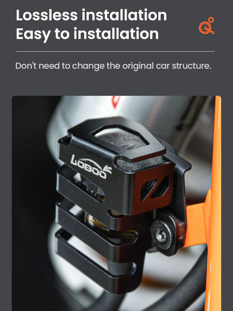 LOBOO Osłona zbiornika płynu hamulcowego tylnego KTM 1290, czarna