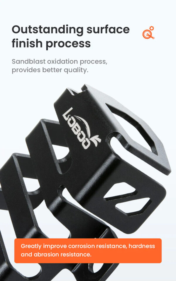 LOBOO Osłona zbiornika płynu hamulcowego tylnego KTM 1290, czarna