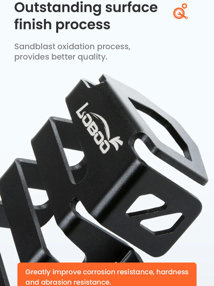 LOBOO Osłona zbiornika płynu hamulcowego tylnego KTM 1290, czarna