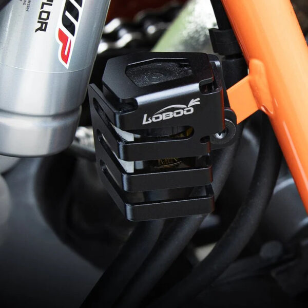 LOBOO Osłona zbiornika płynu hamulcowego tylnego KTM 1290, czarna