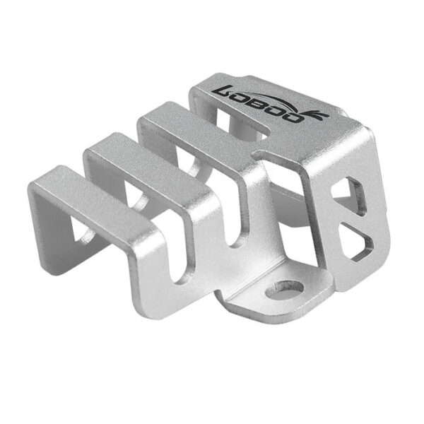 LOBOO Osłona zbiornika płynu hamulcowego tylnego HARLEY-DAVIDSON PAN AMERICA 1250 (2021-), srebrna