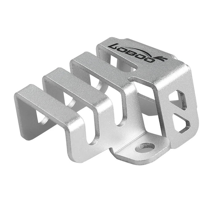 LOBOO Osłona zbiornika płynu hamulcowego tylnego HARLEY-DAVIDSON PAN AMERICA 1250 (2021-), srebrna