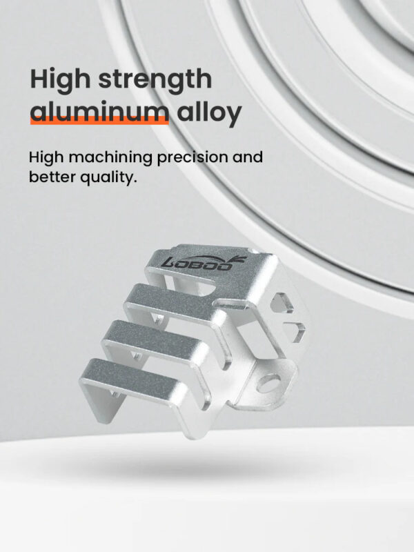 LOBOO Osłona zbiornika płynu hamulcowego tylnego HARLEY-DAVIDSON PAN AMERICA 1250 (2021-), srebrna