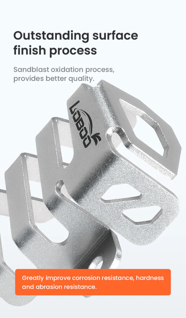 LOBOO Osłona zbiornika płynu hamulcowego tylnego HARLEY-DAVIDSON PAN AMERICA 1250 (2021-), srebrna