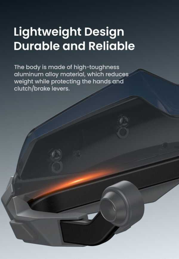 LOBOO Osłony dłoni (mocowania, czarne) KTM 790 ADVENTURE (2019-) KTM 890 ADVENTURE (2023-) Husqvarna Norden 901 (2023-)