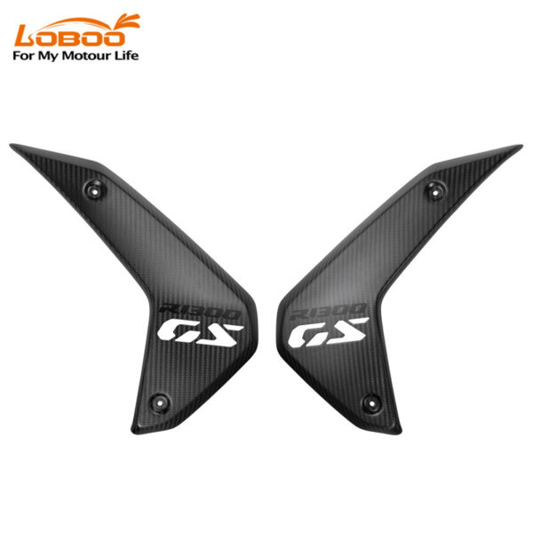 LOBOO Panel chłodnicy z włókna węglowego (czarny mat) do BMW R1300GS (2023-)